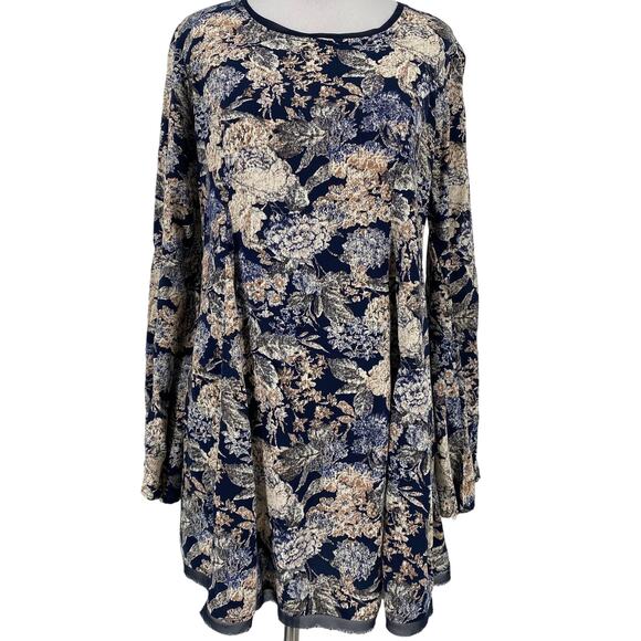 PPLA Clothing Floral Long Sleeve Dress Size Large - Picture 1 of 7